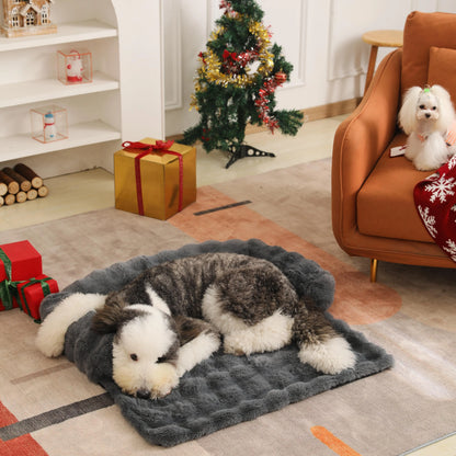 Petorest Fluffy Plush Dog Sofa – Soft, Warm & Washable Pet Bed Pad