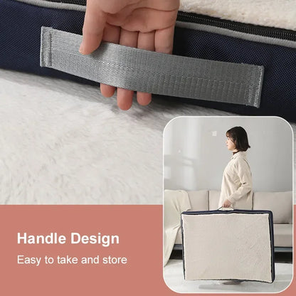 Dog Bed Mat Super Soft Pet Puppy Sofa Memory Foam Dog Bed for Large Dog Removable Washable Dog Mattress Pet Mat Pet Dog Bedding