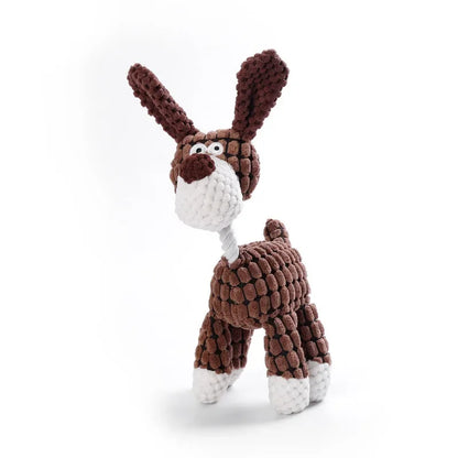 Petorest Soft Plush Chew Toy – Interactive & Durable Squeaky Dog Toy