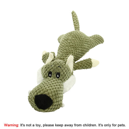 Petorest Squeaky Dog Toy – Bite-Resistant Plush Toy for Small & Medium Dogs