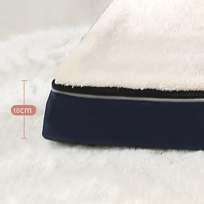 Dog Bed Mat Super Soft Pet Puppy Sofa Memory Foam Dog Bed for Large Dog Removable Washable Dog Mattress Pet Mat Pet Dog Bedding