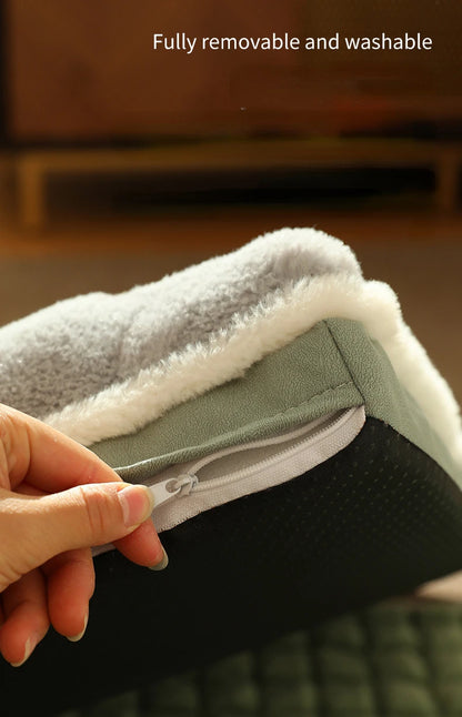 Petorest Winter Luxury Dog Bed – Soft, Fluffy & Washable Pet Sofa Mat