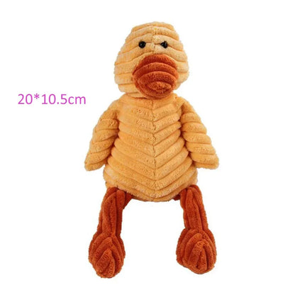 Petorest Soft Plush Chew Toy – Interactive & Durable Squeaky Dog Toy