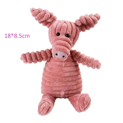 Petorest Soft Plush Chew Toy – Interactive & Durable Squeaky Dog Toy