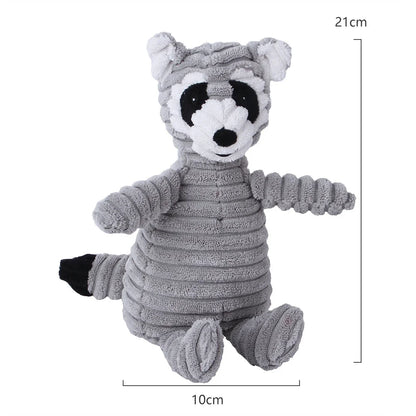 Petorest Soft Plush Chew Toy – Interactive & Durable Squeaky Dog Toy