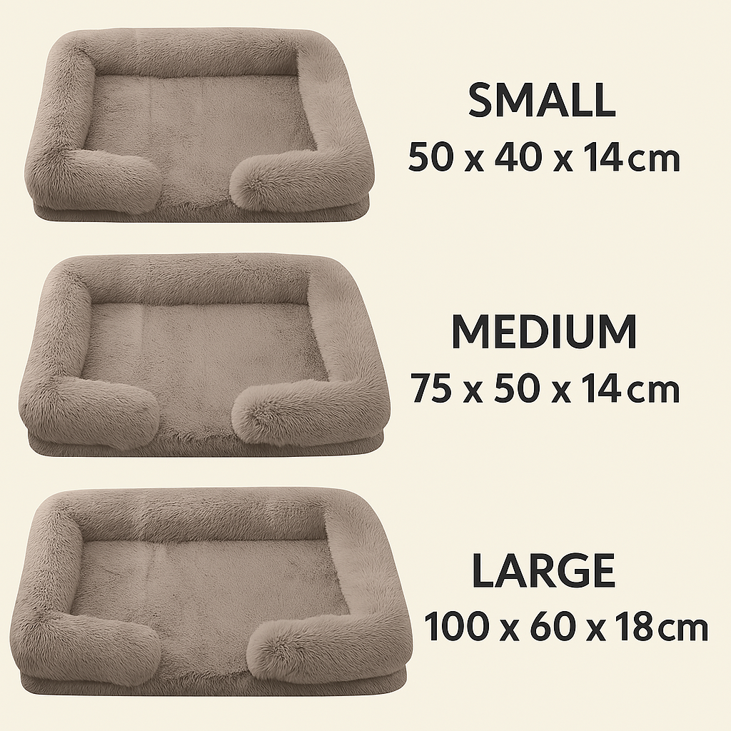 Petorest Plush Dog Bed – Orthopedic & Washable
